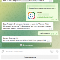 Бот Telegram для покупателей